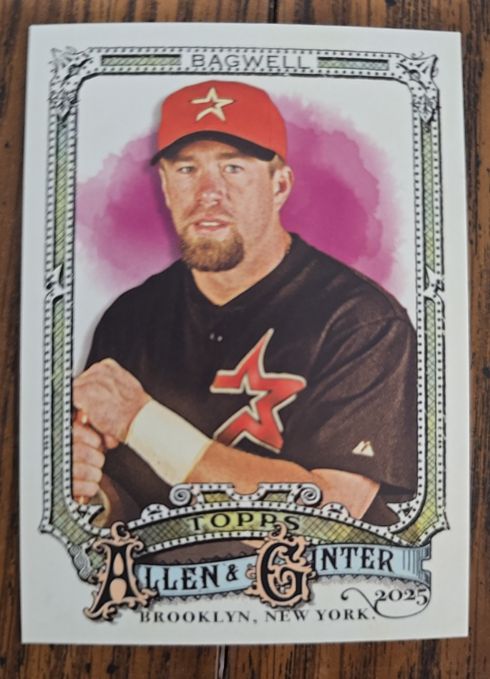 2025 Topps Allen & Ginter #330 Jeff Bagwell — front