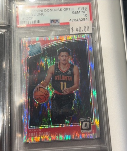 2018 Panini Donruss Optic #198 Trae Young — front