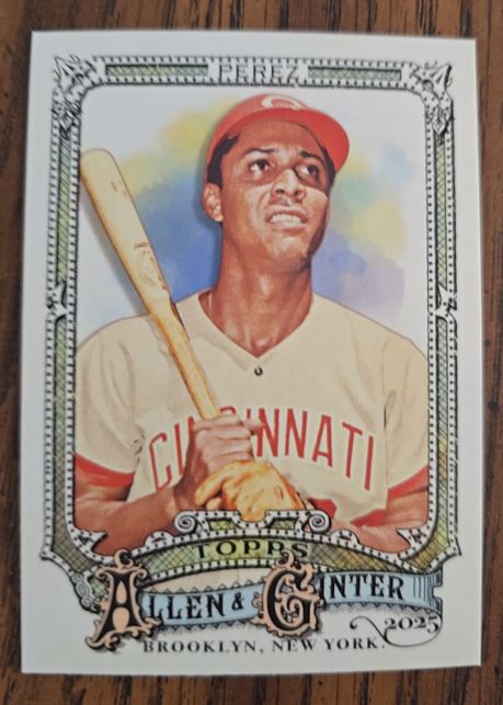 2025 Topps Allen & Ginter #314 Tony Perez — front