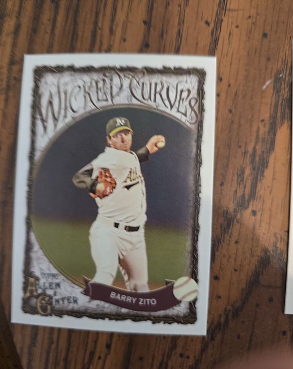 2025 Topps Allen & Ginter #WC-5 Barry Zito — front