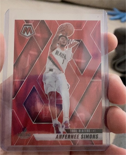 2024-25 Panini Mosaic #39 Anfernee Simons — front
