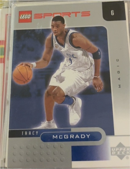 2002 Upper Deck Lego Sports #14 Tracy McGrady — front