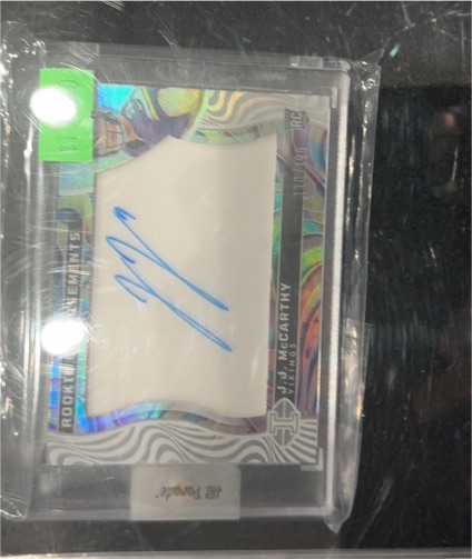 2023 Panini Illusions Rookie Endorsements #RE-TMC Tyler McCarthy — front