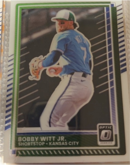 2025 Panini Donruss Optic #27 Bobby Witt Jr. — front