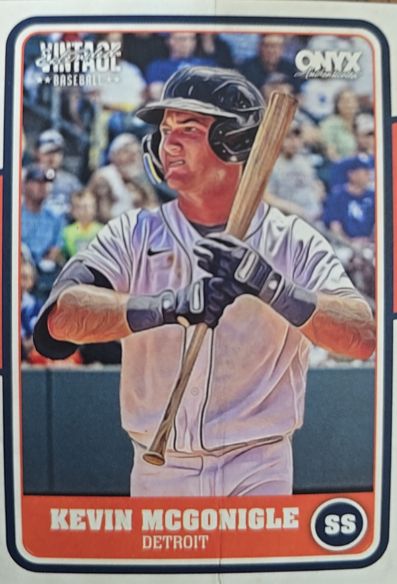 2025 Onyx Vintage #OVETSA Kevin McGonigle — front