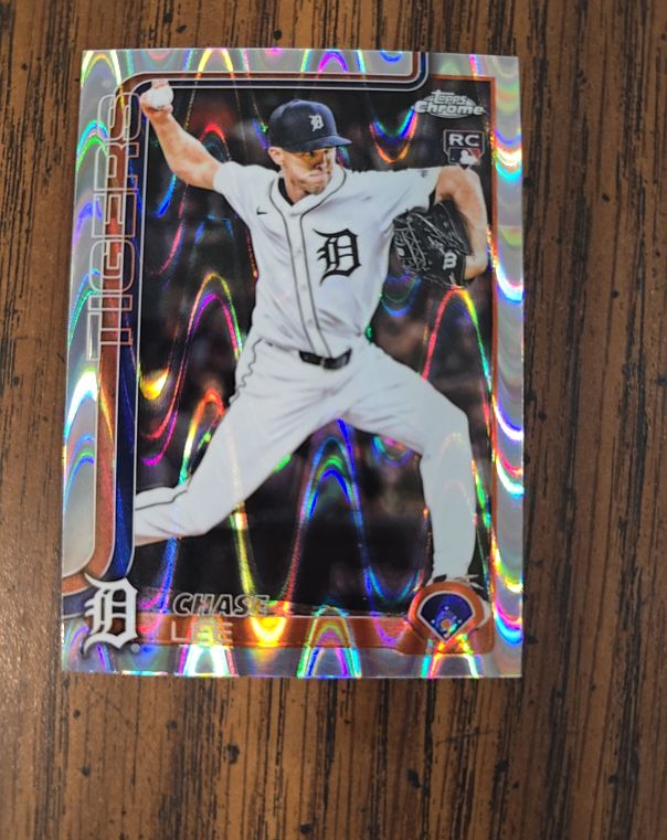 2025 Topps Chrome #RC Chase Lee — front