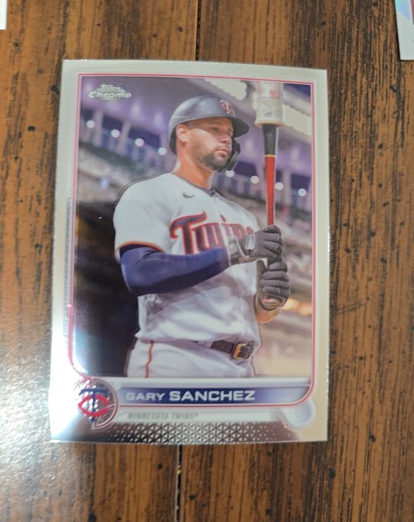 2022 Topps Chrome Update #USC81 Gary Sanchez — front