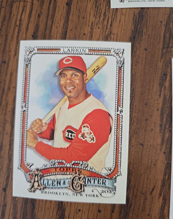 2025 Topps Allen & Ginter #315 Barry Larkin — front