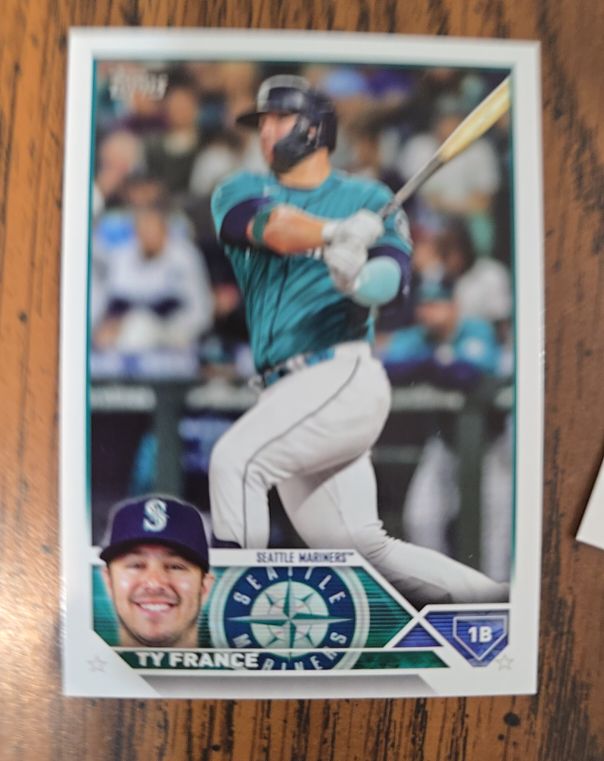 2023 Topps Series 2 #626 Ty France — front