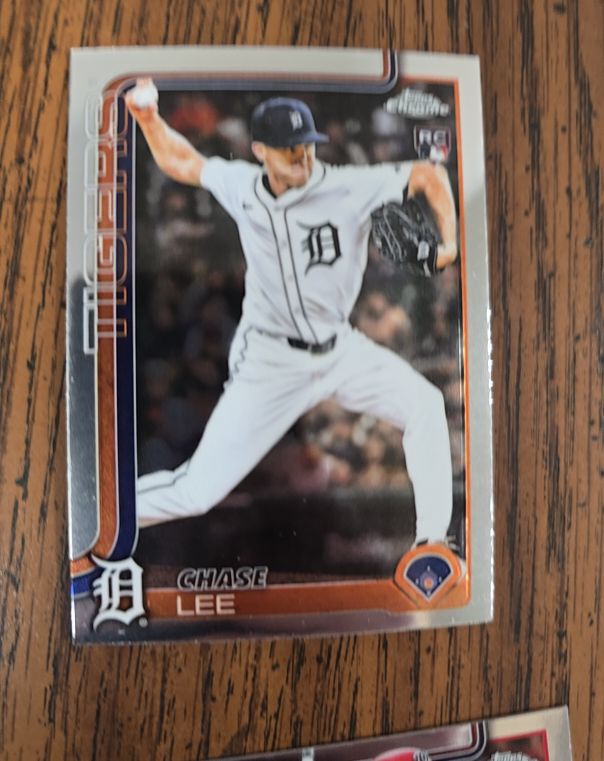 2025 Topps Chrome Update #USC43 Chase Lee — front