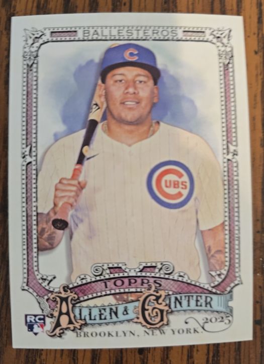 2025 Topps Allen & Ginter #219 Moisés Ballesteros — front
