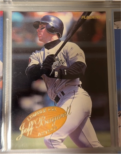 1995 Fleer Lumber Company #1 Jeff Bagwell — front