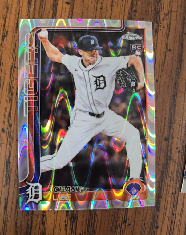 2025 Topps Chrome Update #USC43 Chase Lee — front