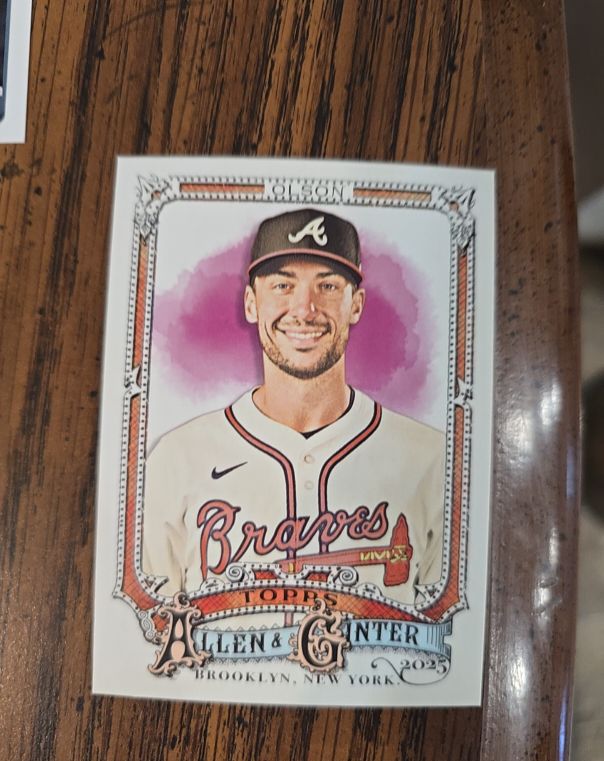 2025 Topps Allen & Ginter Baseball #168 Matt Olson — front