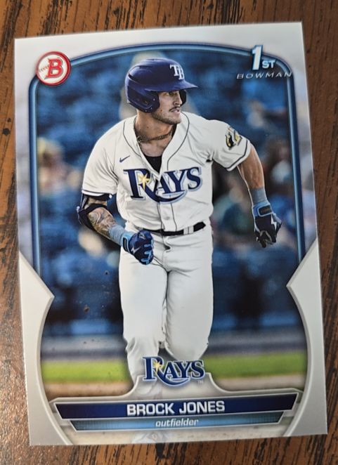 2023 Bowman #BP-115 Brock Jones — front