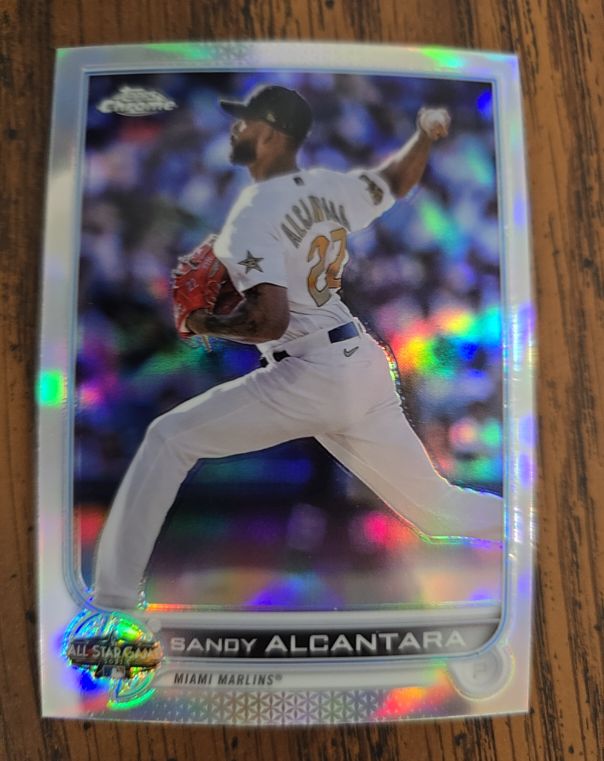 2022 Topps Chrome Update All Star Game #ASGC-39 Sandy Alcantara — front