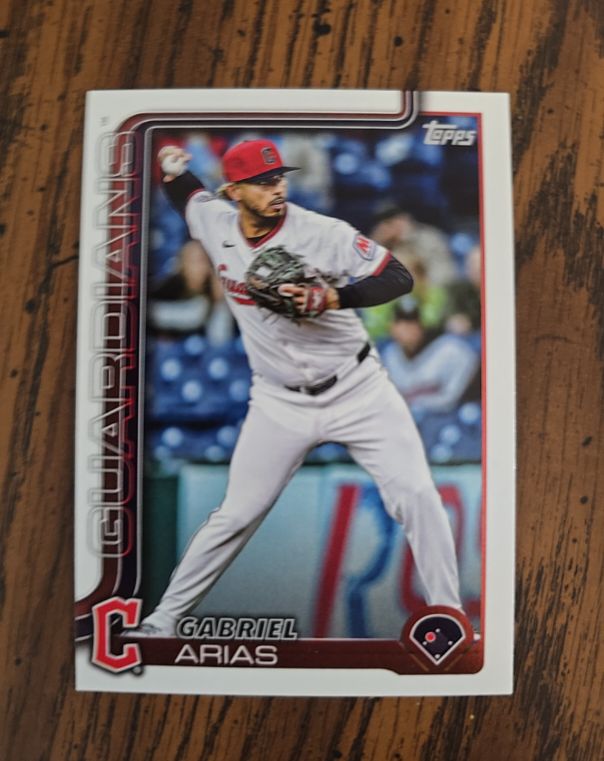 2025 Topps Update #US206 Gabriel Arias — front