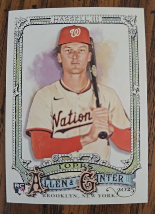 2025 Topps Allen & Ginter #164 Robert Hassell III — front