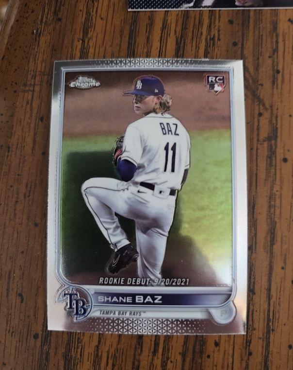 2022 Topps Chrome Update #USC175 Shane Baz — front