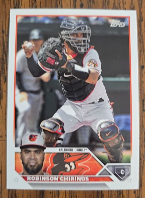 2023 Topps #620 Robinson Chirinos — front