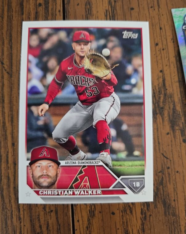 2023 Topps Series 2 #639 Christian Walker — front
