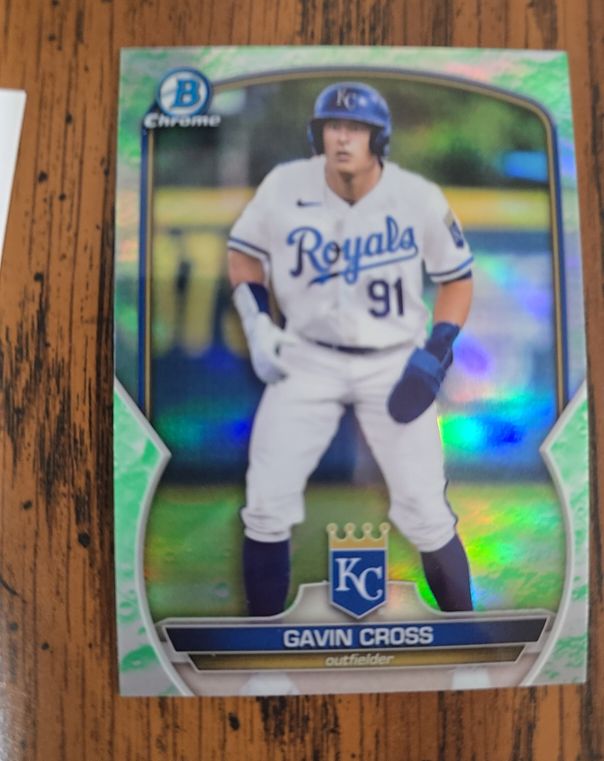 2023 Bowman Chrome Prospects #BCP-109 Gavin Cross — front
