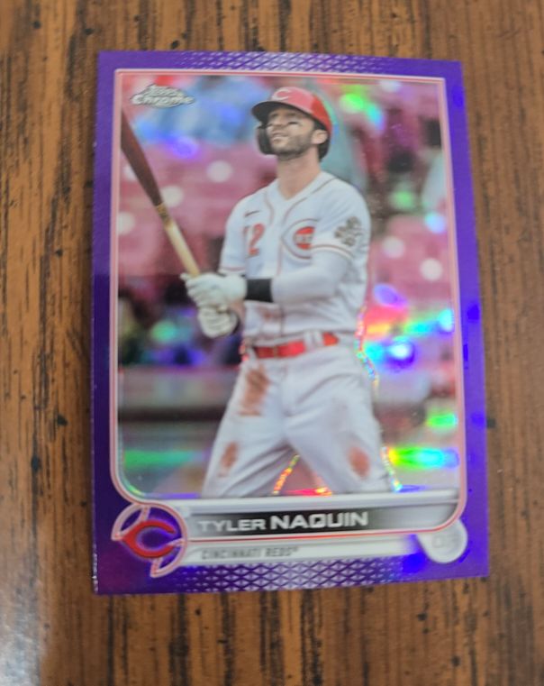 2022 Topps Chrome Update #USC20 Tyler Naquin — front