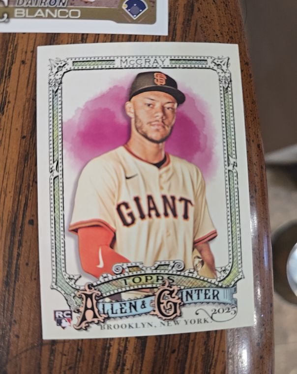 2025 Topps Allen & Ginter #228 Grant McCray — front