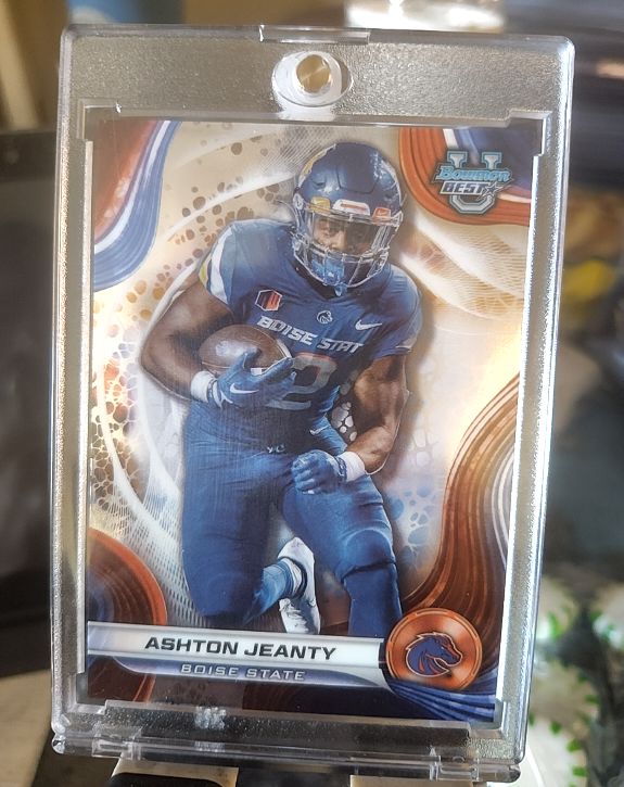 2024 Bowman U Best #85 Ashton Jeanty Boise State — front
