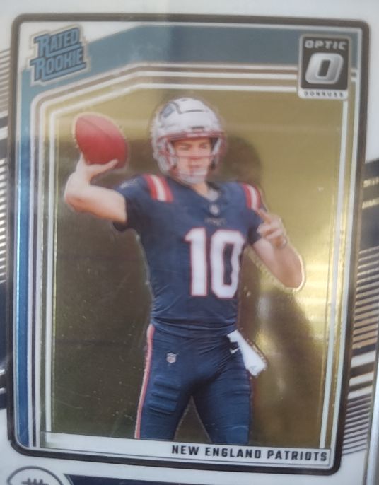 2024 Panini Donruss Optic Rated Rookie #10 Mac Jones — front