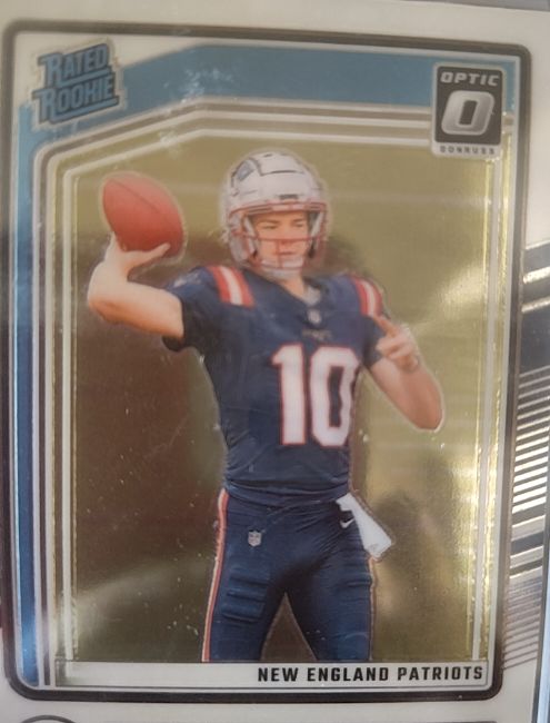 2024 Panini Donruss Optic Rated Rookie New England Patriots #10 — front