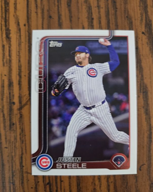 2025 Topps Update #US248 Justin Steele — front