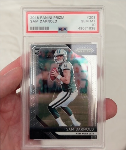 2018 Panini Prizm #203 Sam Darnold — front