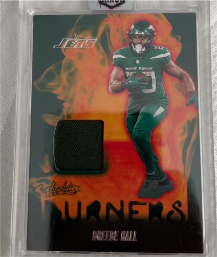 2024 Panini Absolute #AB-BHL Breece Hall Absolute Burners — front