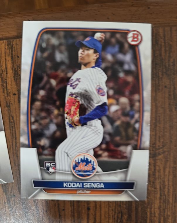 2023 Bowman #75 Kodai Senga Rookie Card — front