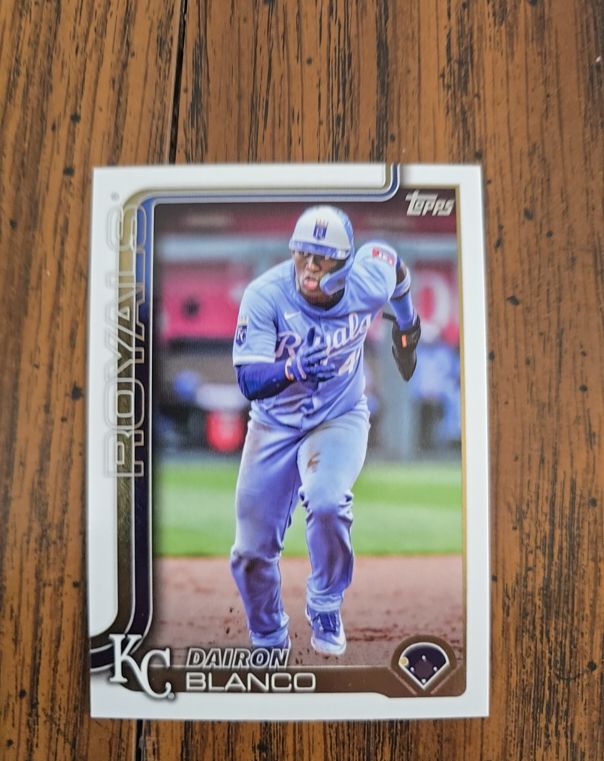 2025 Topps #KC Dairon Blanco — front