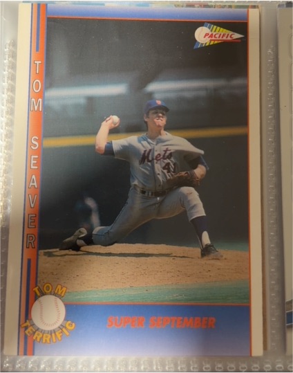 1991 Pacific Tom Terrific #24 Tom Seaver — front