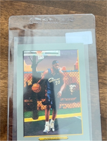 2006-07 Topps Turkey Red #2 LeBron James — front