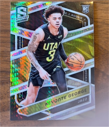 2023 Panini Spectra #135 Keyonte George — front