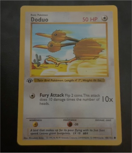 1999 Pokémon #48 Doduo — front