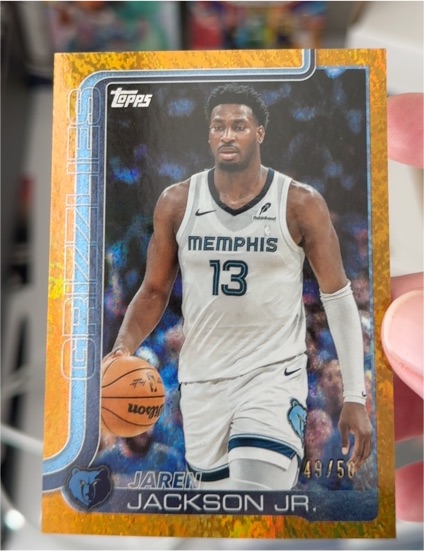 2025-26 Topps #184 Jaren Jackson Jr. — front