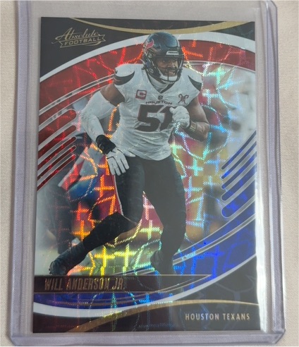 2025 Panini Absolute #24 Will Anderson Jr. — front