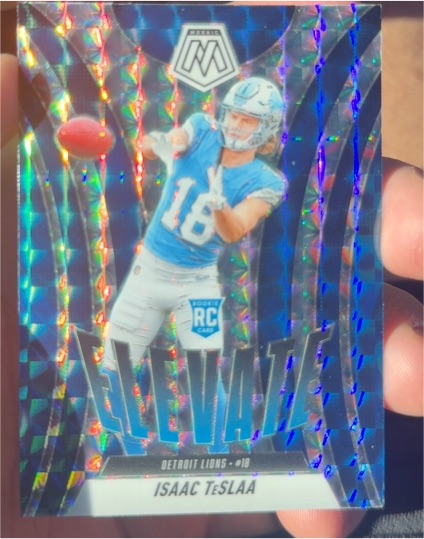 2025 Panini Mosaic #18 Isaac TeSlaa — front