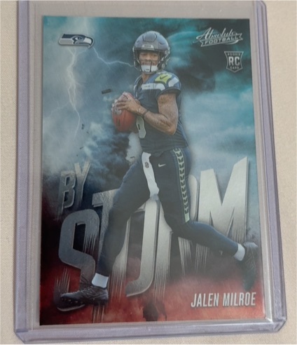 2025 Panini Absolute By Storm #6 Jalen Milroe Rookie Card — front