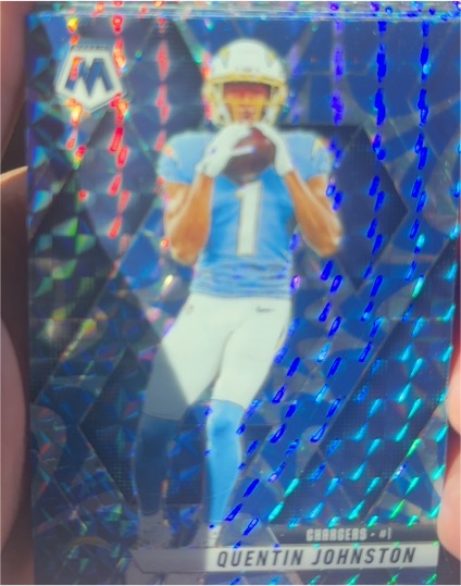 2025 Panini Mosaic Quentin Johnston #? — front