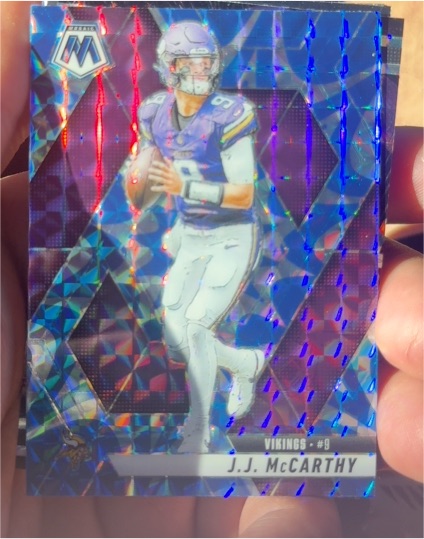 2024 Panini Mosaic #49 J.J. McCarthy — front