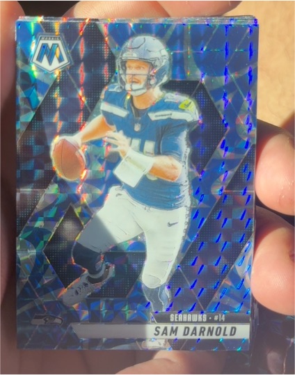 2023 Panini Mosaic #14 Sam Darnold — front