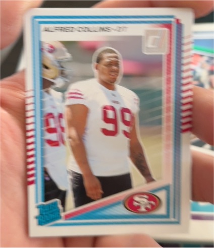 2025 Donruss #355 Alfred Collins — front