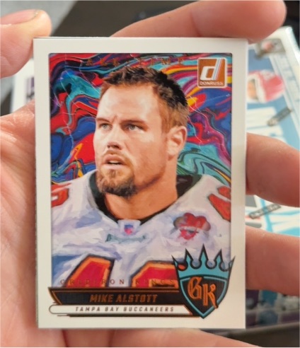 2025 Donruss #ATGK-MAT Mike Alstott All-Time Gridiron Kings — front