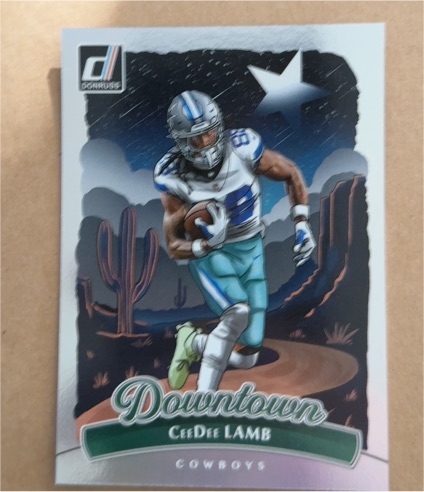 2025 Donruss #9 CeeDee Lamb Downtown — front